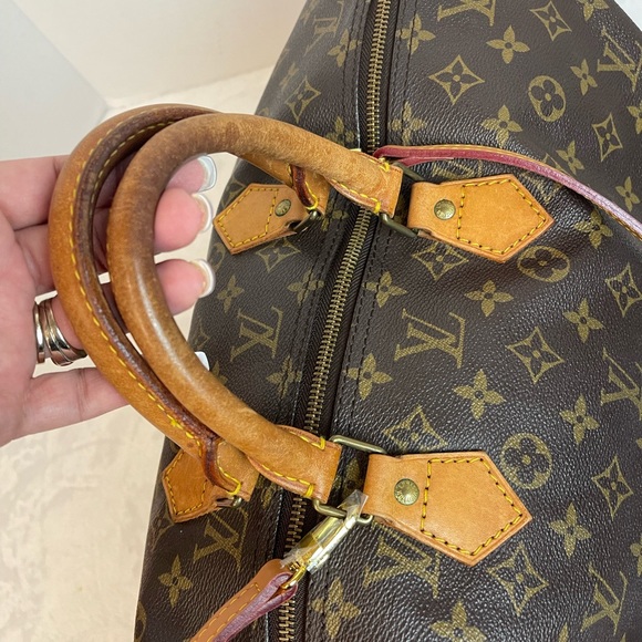 Louis Vuitton Monogram Speedy 35 Satchel Bag - Picture 12 of 16